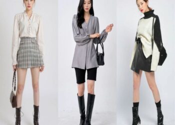 Cách phối đồ với giày boot nữ cổ cao cực sang – 5 Cách Nổi Bật Dành Cho Phái Đẹp