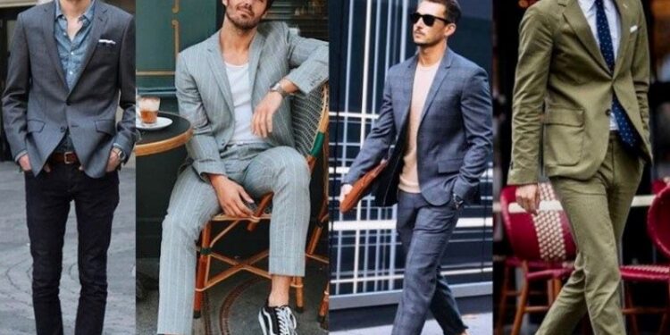 Phong cách vest và giày sneaker vốn đã mang tính phá cách