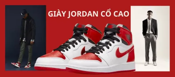 Màu sắc trang phục phối hợp với giày Jordan cổ cao