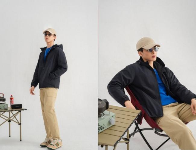 Giày lười kết hợp với quần chinos lịch lãm
