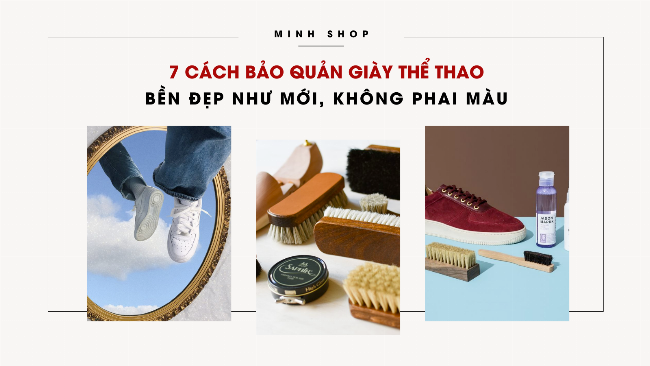 Các mẹo giúp giữ giày luôn sạch và khô thoáng sau khi giặt ở TPHCM