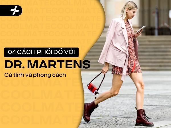 Cách phối đồ với giày Dr Martens nam theo phong cách Vintage