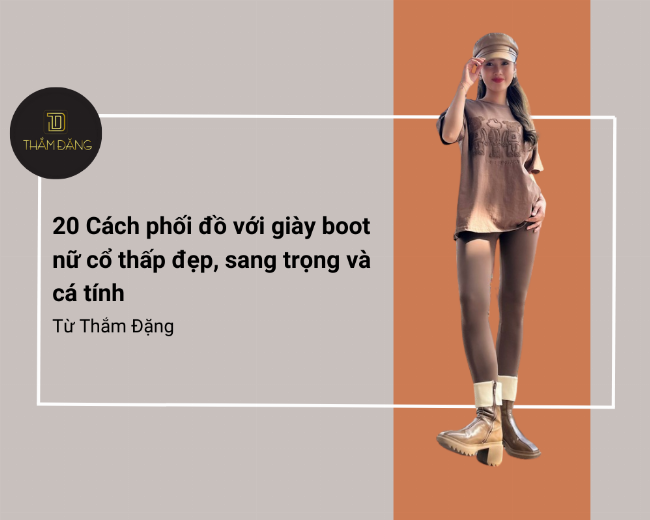 Chân váy bút chì và boot hở mũi tạo nên phong cách thanh lịch