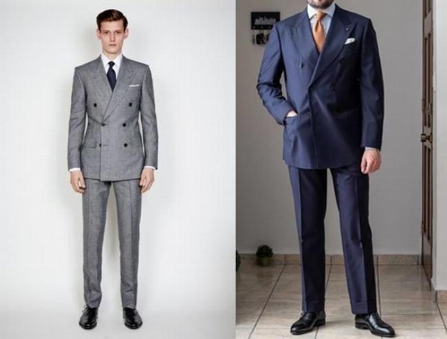 Quần vải vintage và giày oxford đẹp