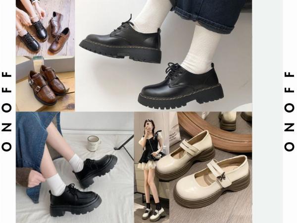 Phong cách công sở với giày oxford nữ