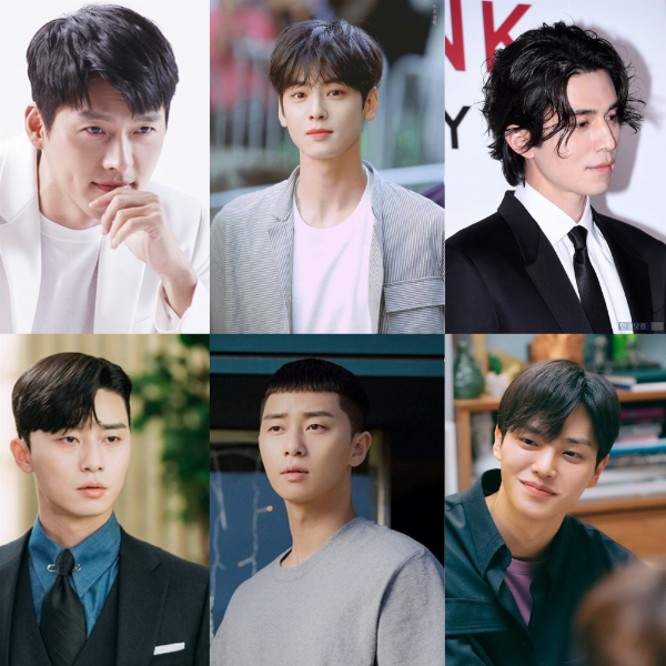 Bộ sưu tập các dụng cụ và sản phẩm giúp giữ nếp khi cột tóc cho bé gái tóc ngắn, sắp xếp gọn gàng trên bàn