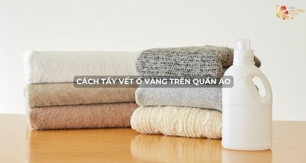 So sánh hiệu quả tẩy vết ố vàng lâu ngày trên áo trắng bằng Oxy Già
