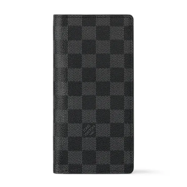 Sự đa dạng về chất liệu và màu sắc trong các phân khúc ví cầm tay Louis Vuitton chính hãng, bao gồm ví Zippy và Brazza