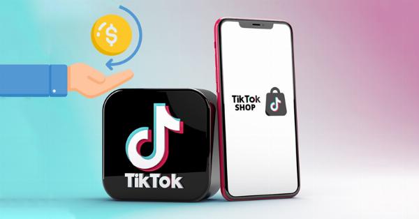 Minh họa bước chọn lý do và tải lên bằng chứng trả hàng hoàn tiền trên giao diện TikTok Shop