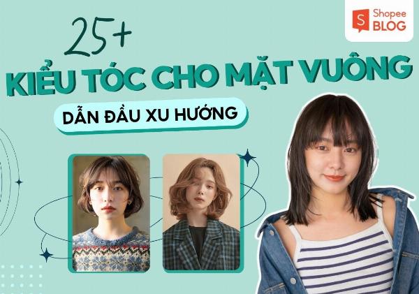 Kiểu tóc Layer ngang vai uốn sóng lơi nhẹ nhàng, kết hợp mái bay cho người thấp mặt tròn trông thon gọn và cao ráo hơn