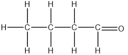 Công thức cấu tạo đồng phân anđehit thứ nhất