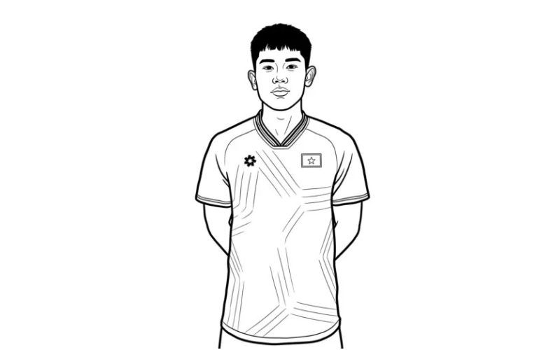 tranh tô màu đình bắc